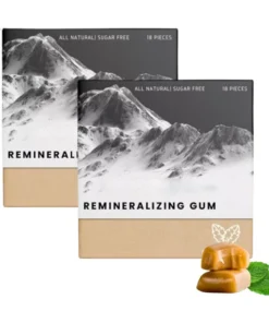 Larineco Remineralizing Gum Chewing Gum Organic Protecting Tooth 2PC