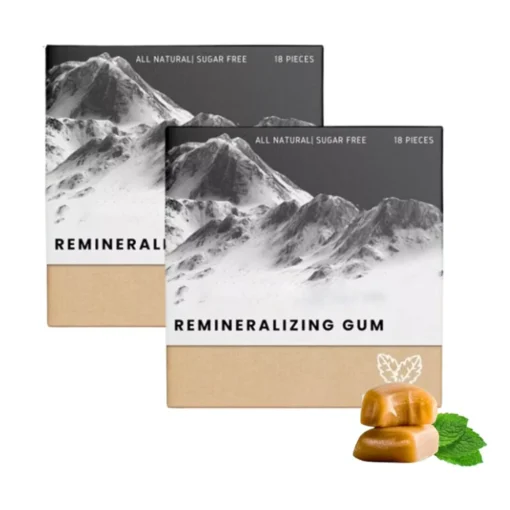 Larineco Remineralizing Gum Chewing Gum Organic Protecting Tooth 2PC