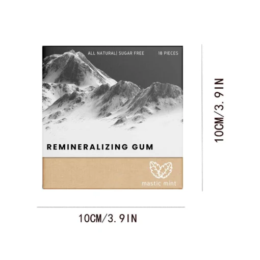 Larineco Remineralizing Gum Chewing Gum Organic Protecting Tooth 3PC - Image 3