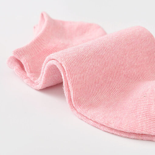 Pure cotton socks women's candy plain color ladies women's socks invisible shallow mouth socks ankle socks Bare socks Zhuji socks wholesale - Image 5