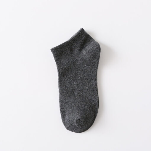 Men's ankle socks Bare socks solid color couple ankle socks retro pure color cotton new cotton sports socks casual all-matching - Image 8