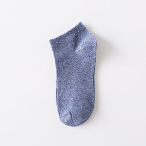 Men's ankle socks Bare socks solid color couple ankle socks retro pure color cotton new cotton sports socks casual all-matching - Image 12