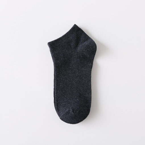Men's ankle socks Bare socks solid color couple ankle socks retro pure color cotton new cotton sports socks casual all-matching - Image 10