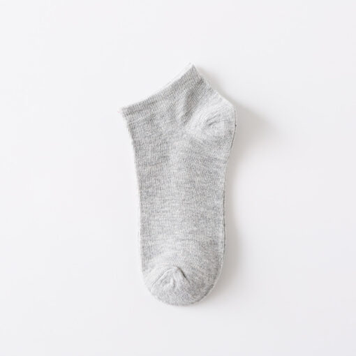 Men's ankle socks Bare socks solid color couple ankle socks retro pure color cotton new cotton sports socks casual all-matching - Image 9