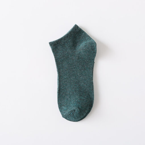 Men's ankle socks Bare socks solid color couple ankle socks retro pure color cotton new cotton sports socks casual all-matching - Image 13