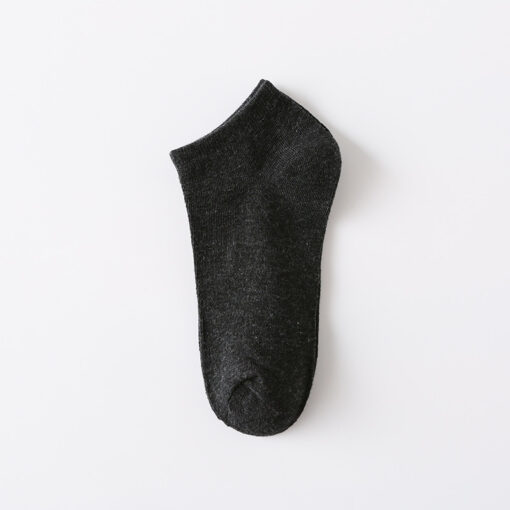 Men's ankle socks Bare socks solid color couple ankle socks retro pure color cotton new cotton sports socks casual all-matching - Image 6