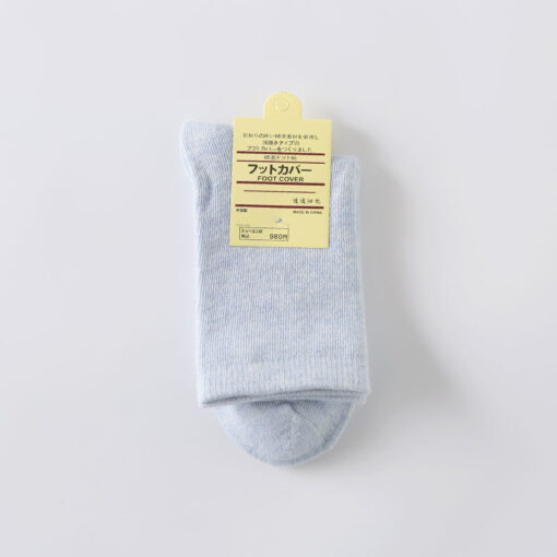 One piece dropshipping candy color women's cotton socks pure color cotton high waist mid-calf women's cotton socks cotton sock autumn and winter gift socks - Image 12