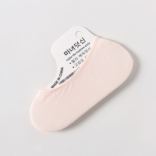 Summer ultra-thin candy color velvet invisible small size silicone women's children's stockings disposable socks no show socks - Image 15