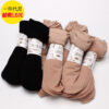 Spring and Summer steel wire mask short stockings ultra-thin dispensing ladies invisible socks anti-hook core one-piece silk socks