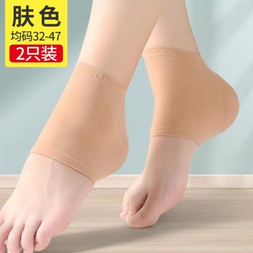 Men's and women's silicone anti-cracking socks relieve heel pain anti-crack heel sets moisturizing SPA SPA socks factory wholesale - Image 7