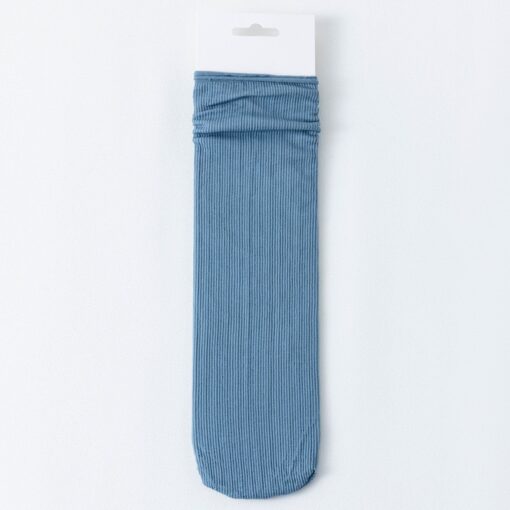 Ice socks women's velvet spring and summer women's socks bunching socks tube socks solid color long jk socks fashion socks wholesale - Image 14