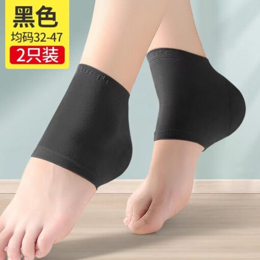 Men's and women's silicone anti-cracking socks relieve heel pain anti-crack heel sets moisturizing SPA SPA socks factory wholesale - Image 6