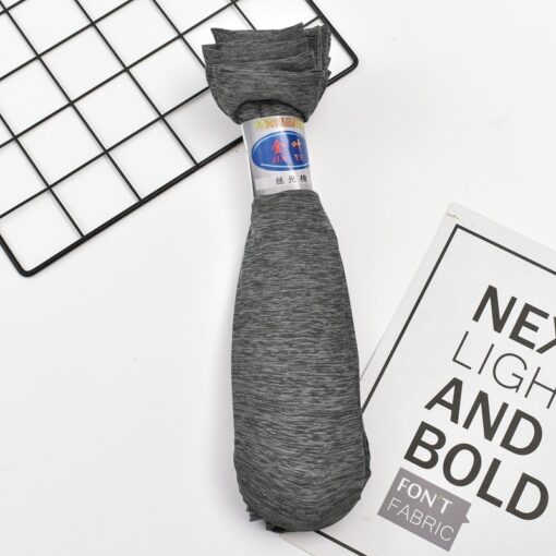 Spring and summer men's business thin stockings mercerized cotton men's socks breathable paired socks solidcolor mid-calf length men's socks wholesale - Image 10