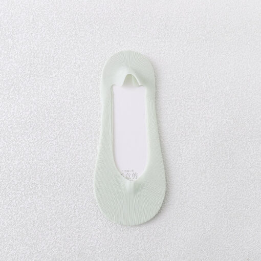 Summer invisible socks Women's Ice Silk round mouth non-slip arbitrary cut thin edge invisible female socks elastic solid color low cut socks - Image 12