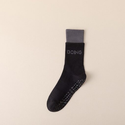 One piece dropshipping women's boneless Pilates non-slip socks athletic socks long socks fitness fall/winter socks for running yoga socks - Image 6