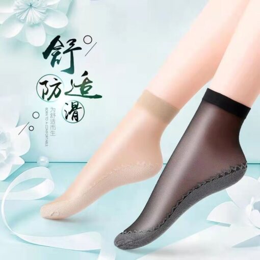 Velvet core stockings for women steel wire stocking pepper Mask Socks wear-resistant hook socks independent packaging short stockings wholesale - Image 8