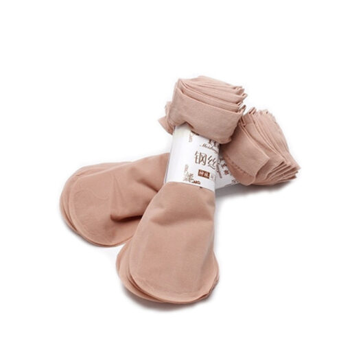 Spring and Summer steel wire mask short stockings ultra-thin dispensing ladies invisible socks anti-hook core one-piece silk socks - Image 5